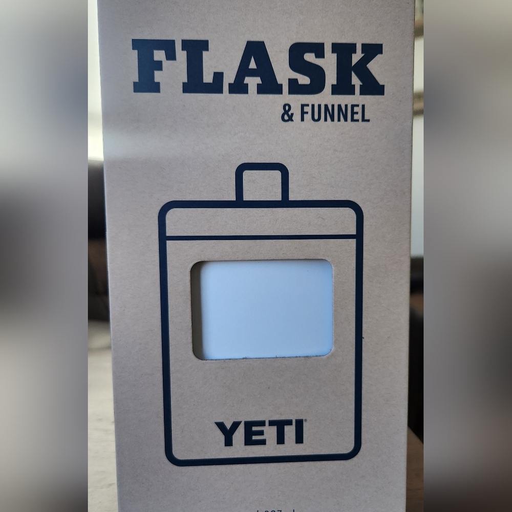 NIB Yeti Flask and Funnel